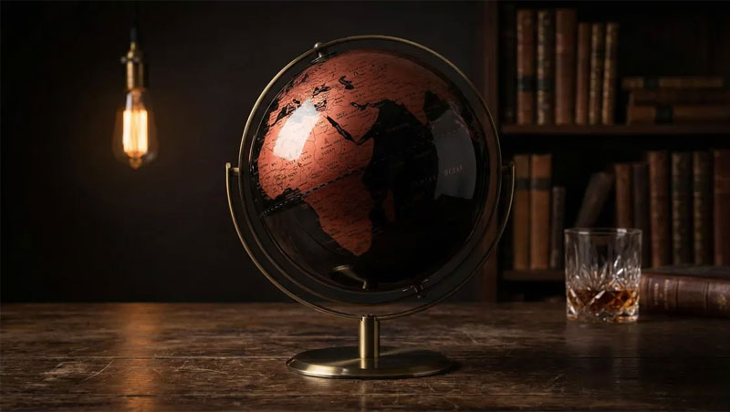 Globus kao dekoracija: Donesi cijeli svijet u svoj dom