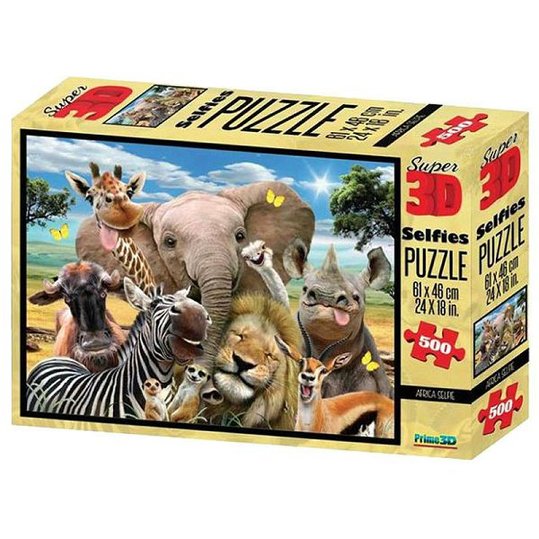 Africa Selfie 3D Puzzle