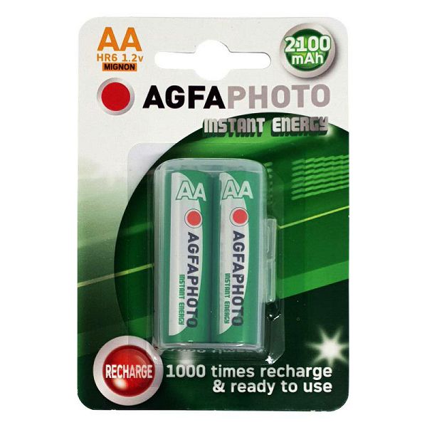 AgfaPhoto Akku NiMh Mignon AA 2100 mAh