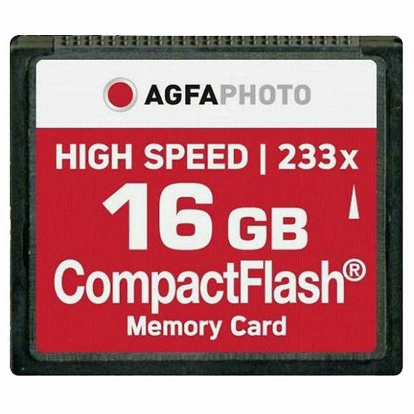 AgfaPhoto Compact Flash 16GB High Speed 300x MLC