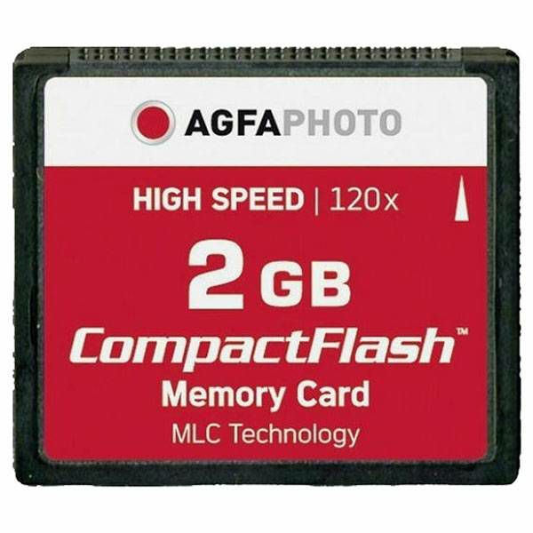 AgfaPhoto Compact Flash 2GB High Speed 120x MLC