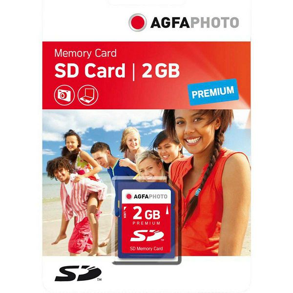 AgfaPhoto SD Card 2GB 133x Premium