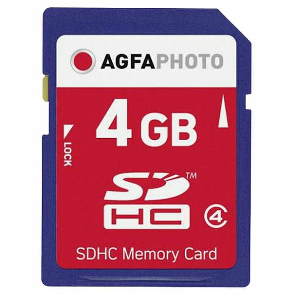 AgfaPhoto SDHC card 4GB