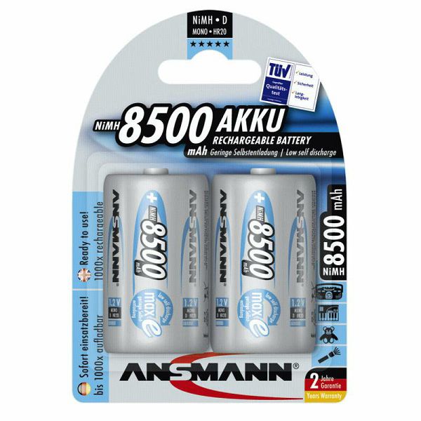 Ansmann maxE NiMH Mono D 8500 mAh