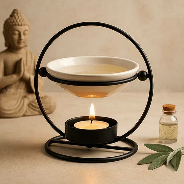 Aroma lampa Ceramic & Metal