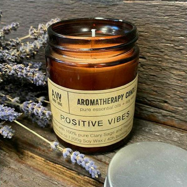 Aromatherapy Soy Candle Positive Vibes 200 g