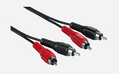 Audio kabel 2RCA-2RCA 2.5 m 43319