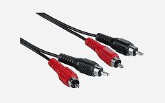 Audio kabel 2RCA-2RCA 5 m 43329