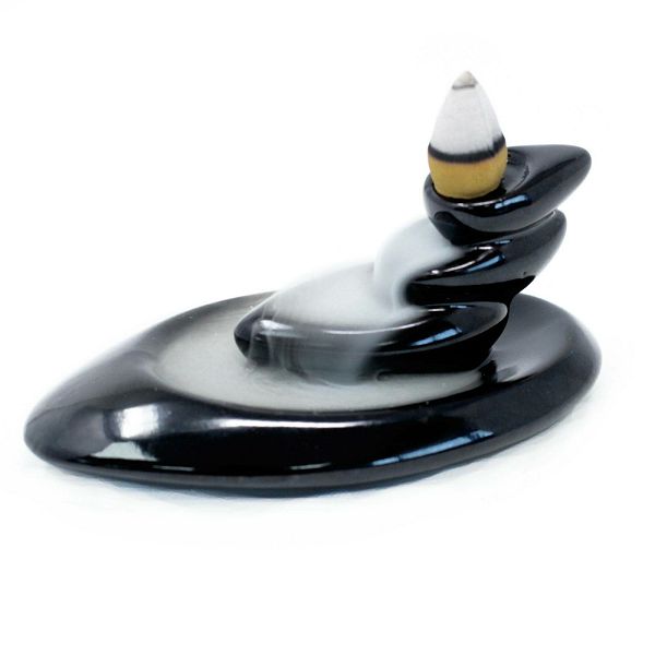 Backflow Incense Burner - Small Pebbles