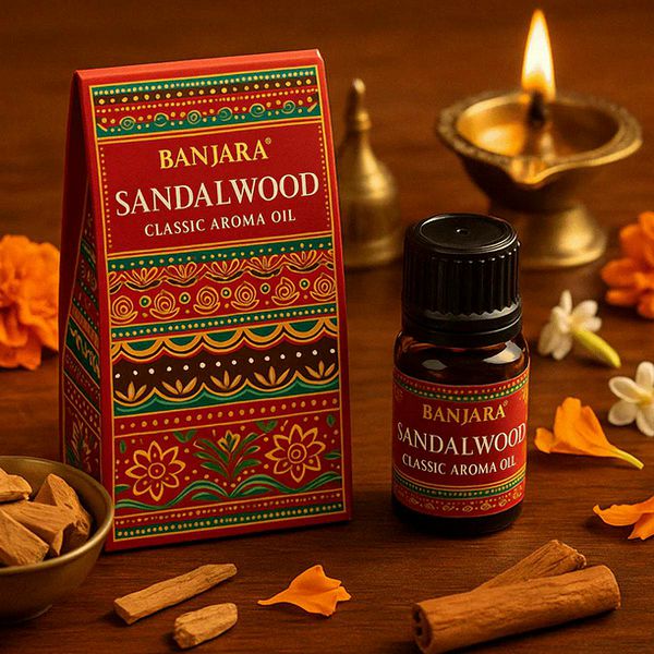 Banjara indijsko mirisno ulje 10 ml - Sandalovina