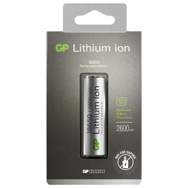 Baterija GP Lithium ion Accu 18650