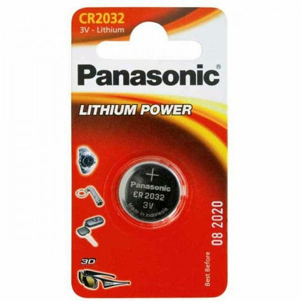 Baterija Panasonic CR 2032 Lithium Power