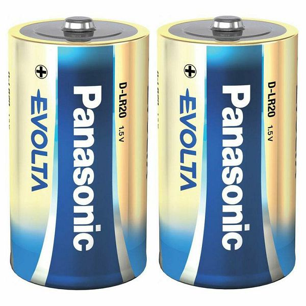Baterije Panasonic Evolta Mono D LR 20