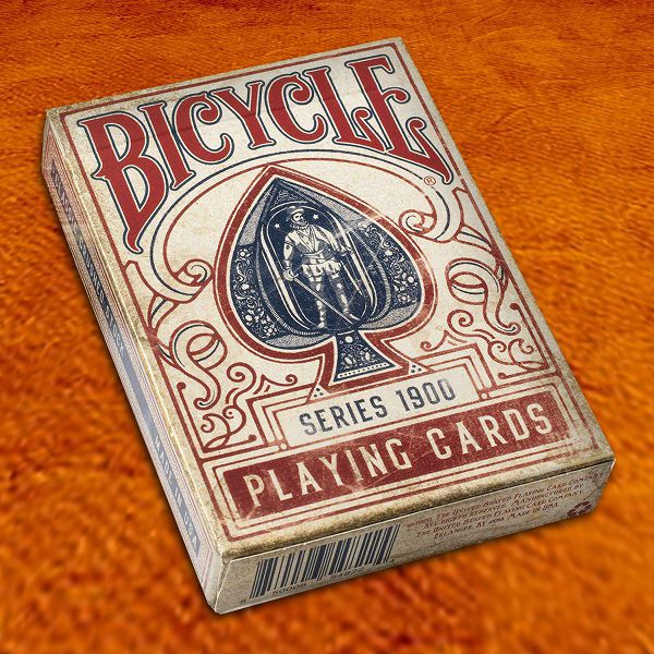 Bicycle 1900 Playing Cards Red