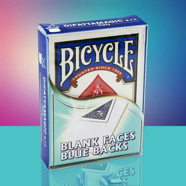 Bicycle Blank Face & Blue Back