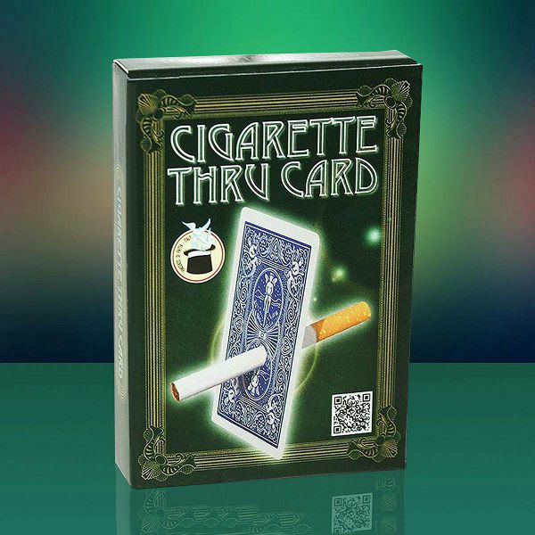 Bicycle Cigarette Through Card Blue