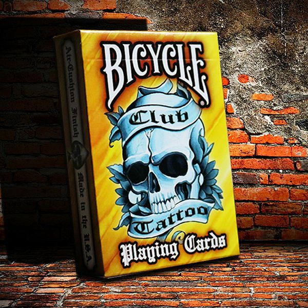 Bicycle Club Tattoo Orange