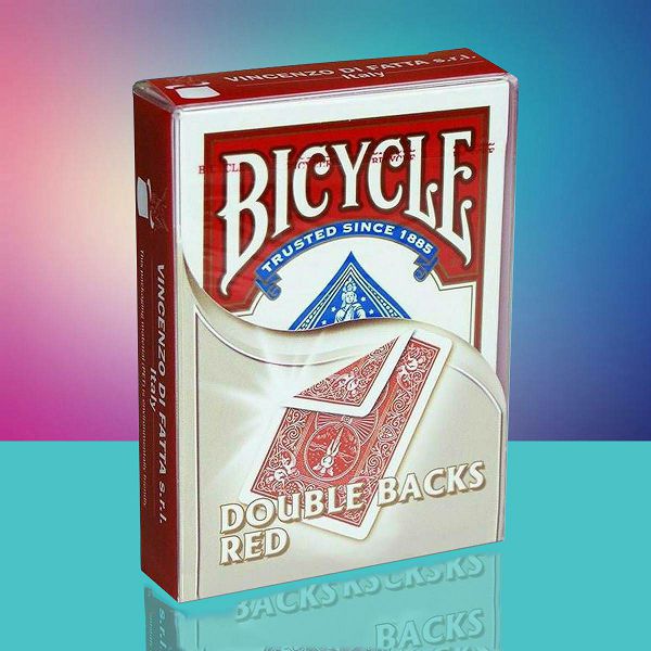 Bicycle Double Back Red & Red