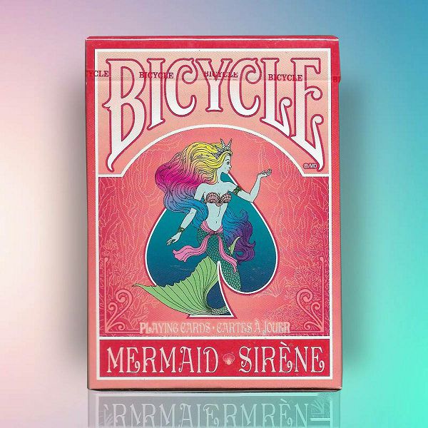 Bicycle Mermaid Red