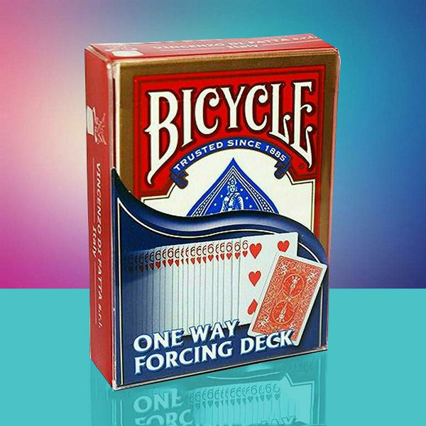 Bicycle - One Way Red Forcing Deck