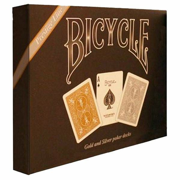 Bicycle Prestige Gold & Silver