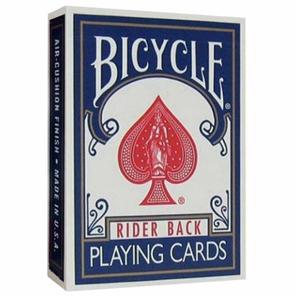 Bicycle Rider Back Blue Old Case