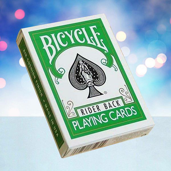 Bicycle Rider Back Green