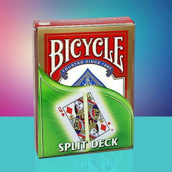 Bicycle Split Deck Red