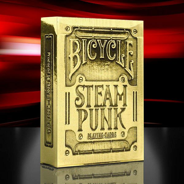 Bicycle Steampunk Gold