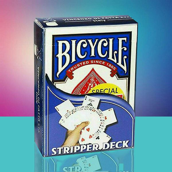 Bicycle Stripper Deck Blue