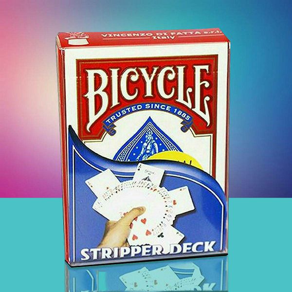 Bicycle Stripper Deck Red