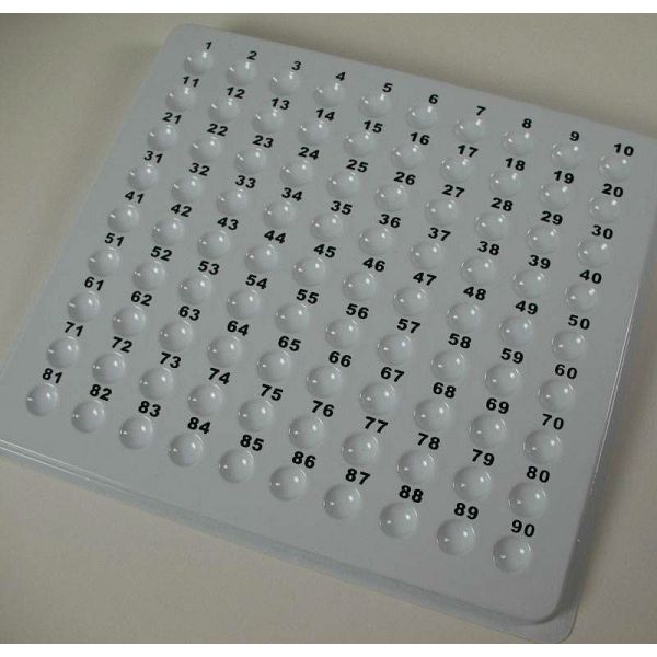 Bingo kontrolna ploča 1-90 22 mm