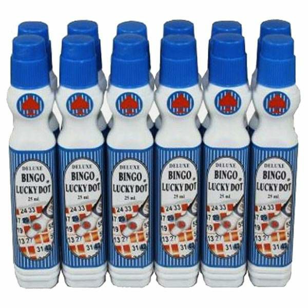 Bingo markeri Lucky Dot Blue 12 komada
