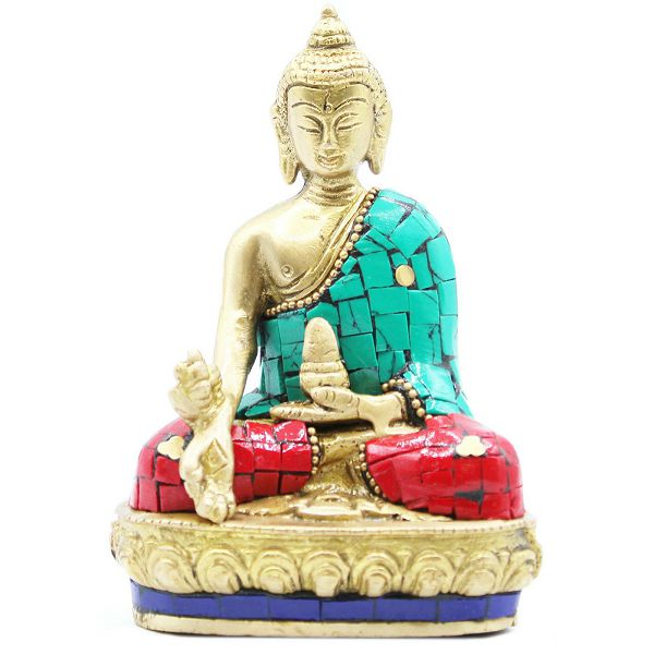 Brass Buddha Hands Down 11.5 cm 