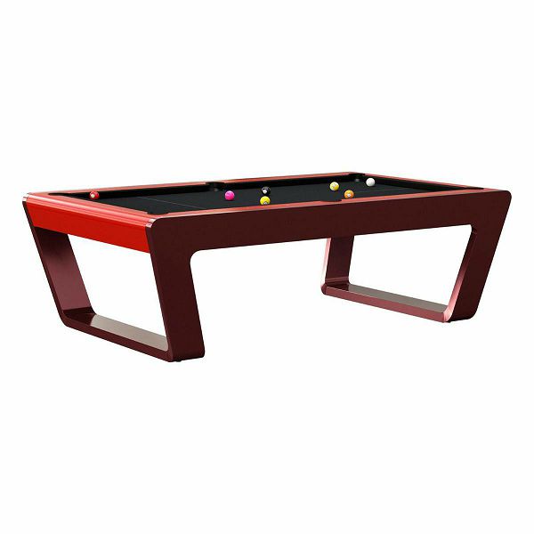 Buffalo Roller 8 ft Traffic Red & Black Red