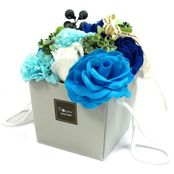Buket cvijeća od sapuna - Blue Wedding