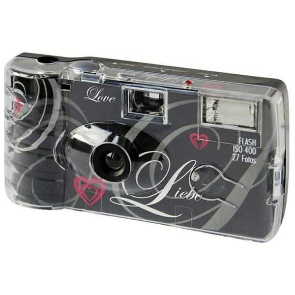 Camera Flash 400 27 "Love" black