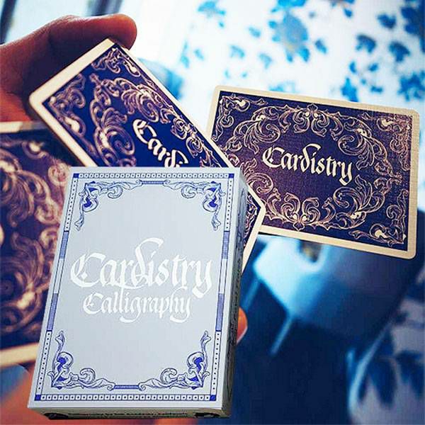Cardistry Calligraphy Blue
