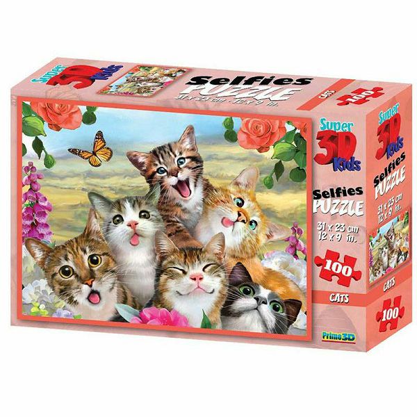 Cat Selfie 3D Puzzle