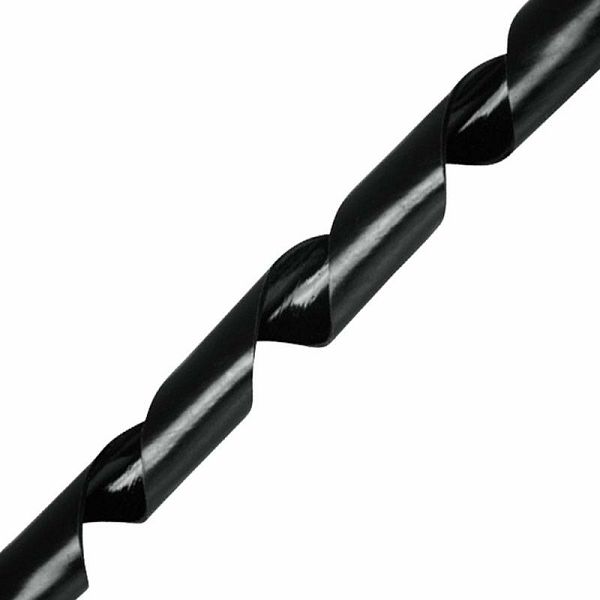 Coiled Hose, 2.5 m black