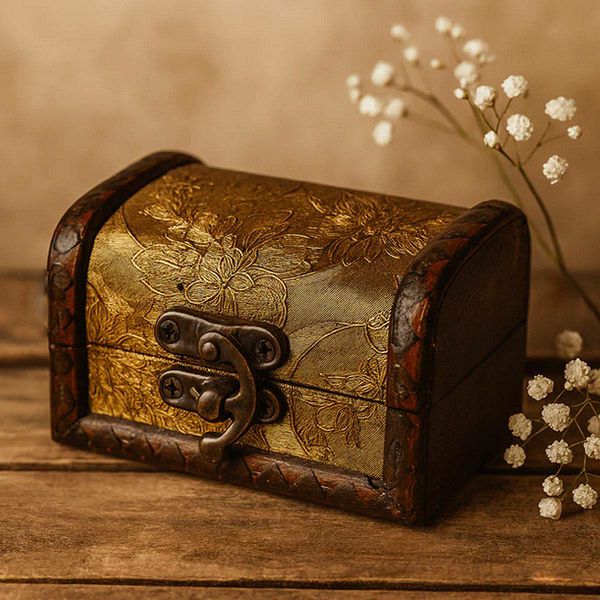 Colonial Box Gold Panel 