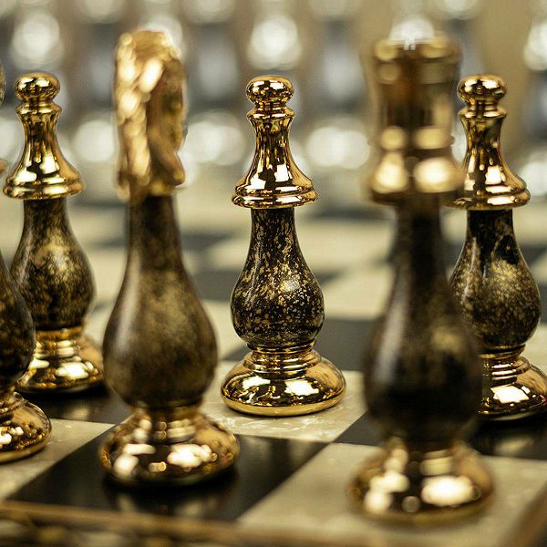 Contemporary Staunton Gold & Silver