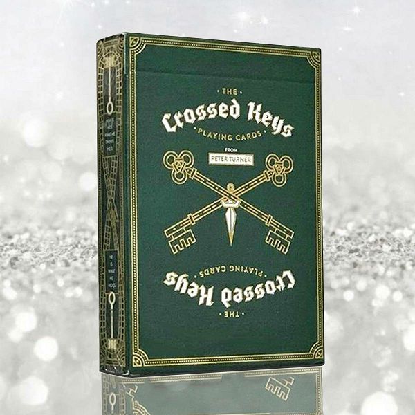 Crossed Keys Playing Cards