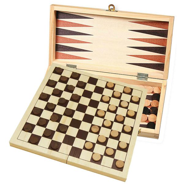 Dama & Backgammon 29 x 29 cm