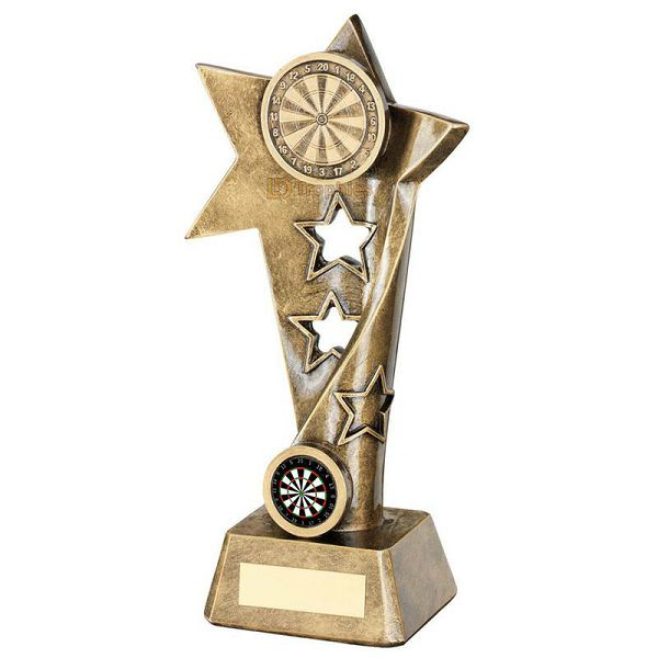 Darts Trophy Twisted Star Large