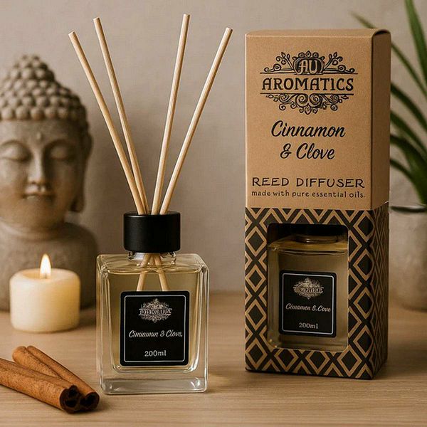 Difuzor eteričnih ulja Cimet & Klinčić 200 ml