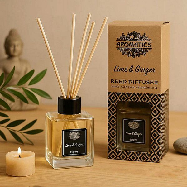 Difuzor eteričnih ulja Limeta & Đumbir 200 ml