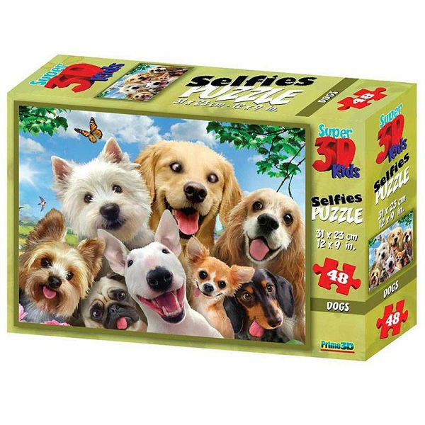 Dog Selfie 3D Puzzle