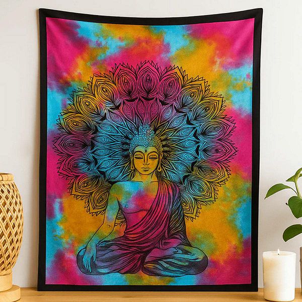 Double Cotton Peaceful Buddha