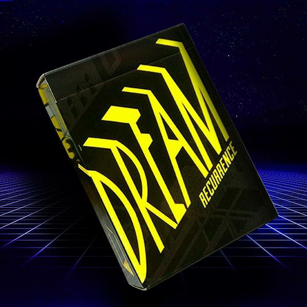 Dreamers Yellow Playing Cards